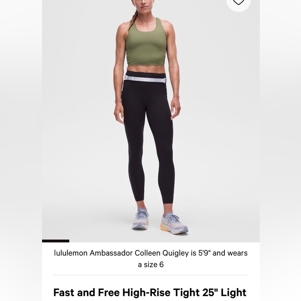 lululemon athletica Black Leggings
